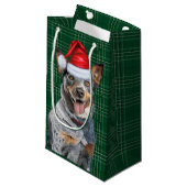 Vakantie Blue Heele Feestelijke Vakantie Plaid Ker Klein Cadeauzakje (Voorkant Gekanteld)