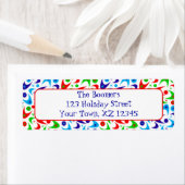 Vakantie Boomerangs Etiket (Insitu)