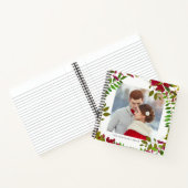 Vakantie Botanische Foto en Naam Notitieboek (Binnen)