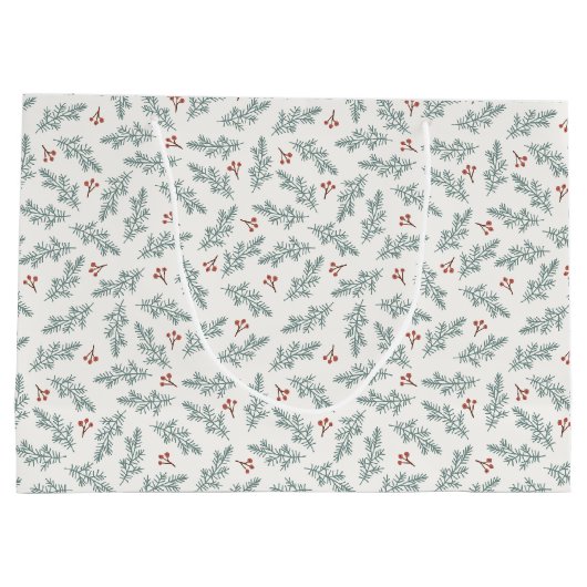 Vakantie Botanische Gift Tassen Groot Cadeauzakje (Achterkant)