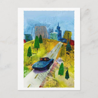 vakantie briefkaart