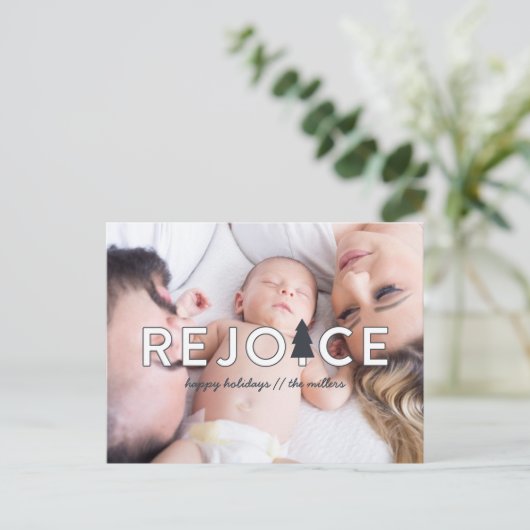 Vakantie Briefkaart (Staand voorkant)