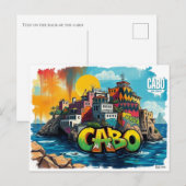 Vakantie Briefkaart Cabo San Lucas (Voorkant / Achterkant)