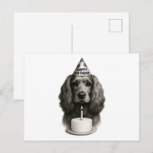 Vakantie Briefkaart Cocker Spaniel (Voorkant / Achterkant)