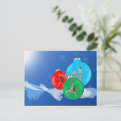 Vakantie Briefkaart in Ballerina (Staand voorkant)