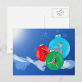 Vakantie Briefkaart in Ballerina (Voorkant / Achterkant)