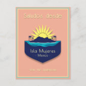 Vakantie Briefkaart Isla Mujeres (Voorkant)