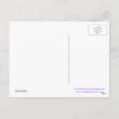 Vakantie Briefkaart Magisch gevleugeld Polar Beer  (Achterkant)