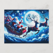 Vakantie Briefkaart Santa (Voorkant)