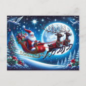 Vakantie Briefkaart Santa (Voorkant)