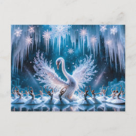 Vakantie Briefkaart Swan Dance