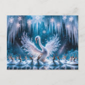 Vakantie Briefkaart Swan Dance (Voorkant)