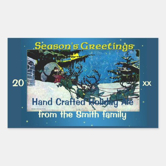 Vakantie Brouwen, Ale en Bier Labels (Voorkant)