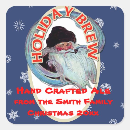 Vakantie Brouwen en Bier Labels (Voorkant)