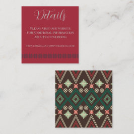 Vakantie bruiloft in de Lodge Details Kaart