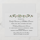 Vakantie bruiloft repetitie diner uitnodiging (Voorkant / Achterkant)