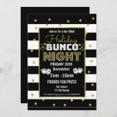 vakantie-bunco-avond, bunco-feest PTA-evenement PT Kaart (Voorkant / Achterkant)