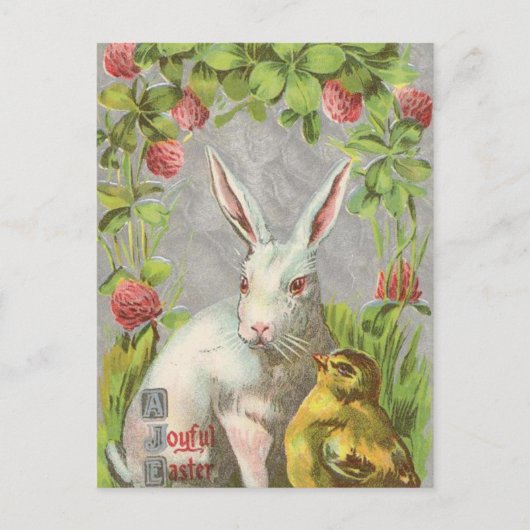  vakantie Bunny Easter Briefkaart (Voorkant)
