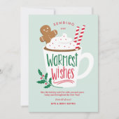 Vakantie Cacao Zakelijke Vakantie Kaart (Voorkant)