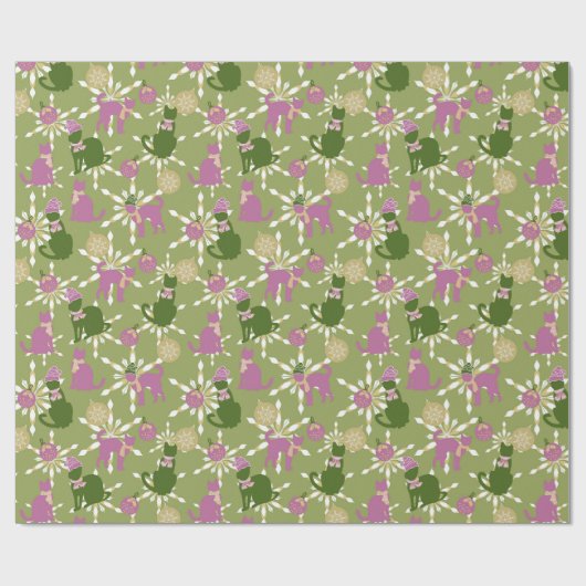 Vakantie cadeau inpakpapier (Vlak)