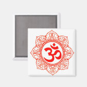 VAKANTIE CADEAU MAGNETEN OM IN CHAKRA PETALS (Voorkant / Achterkant)