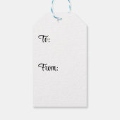 Vakantie Cadeaulabel (Achterkant)