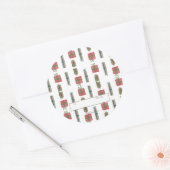 Vakantie Cadeaus Sticker Sheet - set van 6 (Envelop)