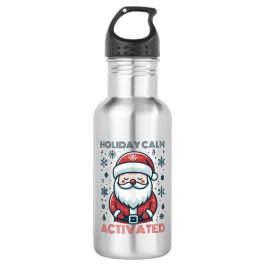  vakantie Calm Santa Waterfles