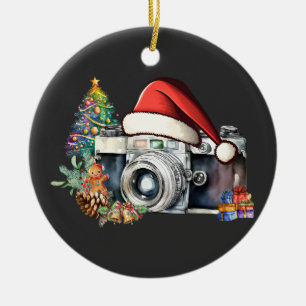Vakantie Camera Fotograaf Kaart Keramisch Ornament