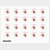 Vakantie Candy Canes Stickers (Vel)