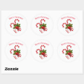 Vakantie Candy Canes Stickers (Vel)