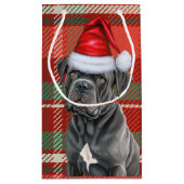 Vakantie Cane Corso Feestelijke vakantie Plaid Ker Klein Cadeauzakje (Achterkant)
