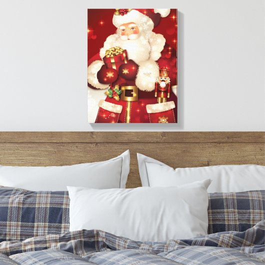 Vakantie Canvas Art-Santa (Insitu (Slaapkamer))