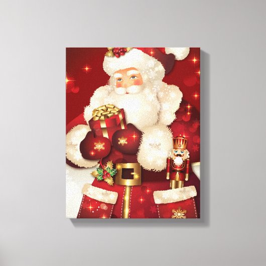 Vakantie Canvas Art-Santa (Voorkant)