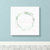 Vakantie Canvas Print (Insitu (Houten vloer))