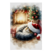 Vakantie Cat Nap Perfect Poster (Voorkant)