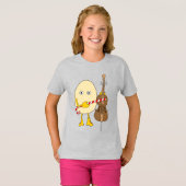 Vakantie cello t-shirt (Voorkant volledig)