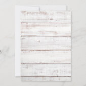 Vakantie charme - Winter / Kerstmis Save the Date (Achterkant)