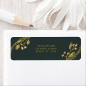 Vakantie Cheer Botanicals Etiket (Insitu)