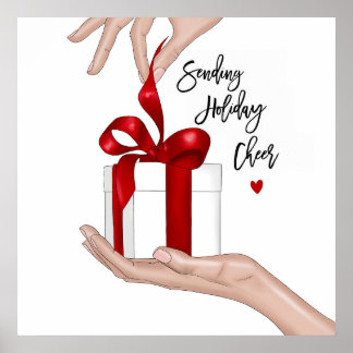 Vakantie Cheer Christmas Poster