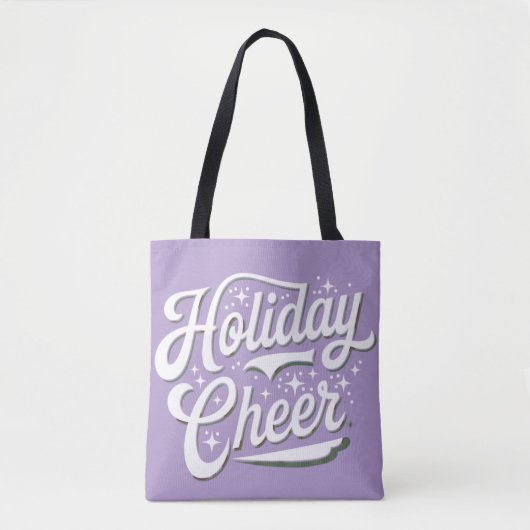 Vakantie Cheer Digital Art Design Tote Bag (Voorkant)