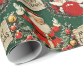  vakantie Cheer in Green Cadeaupapier (Rol Hoek)