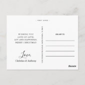 Vakantie Cheer Mint Green Five Foto Briefkaart (Achterkant)