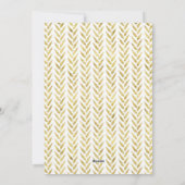 Vakantie Cheer Moderne Foto Kerst Kaart (Achterkant)