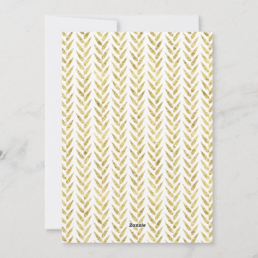 Vakantie Cheer Moderne Foto Kerst Kaart (Achterkant)