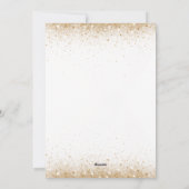 Vakantie Cheers Cocktail Martini Kerstmis Feestdagenkaart (Achterkant)