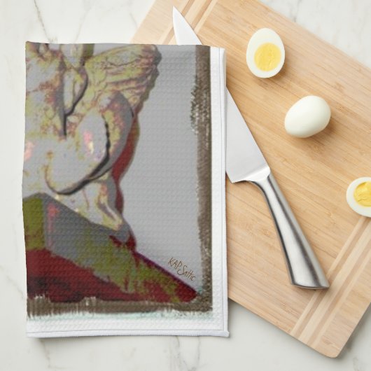 Vakantie Cherub Theedoek (Quarter Fold)