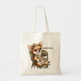Vakantie Chihuahua Jungle Avontuur Tote Bag