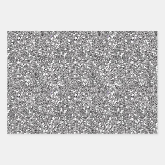 Vakantie Chunky Glitter Sequin Kerstmis Inpakpapier Vel (Voorkant 2)
