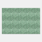 Vakantie Chunky Glitter Sequin Kerstmis Inpakpapier Vel (Voorkant)